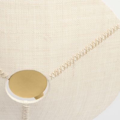 Shown in Gold Leaf finish, detail view, unlit