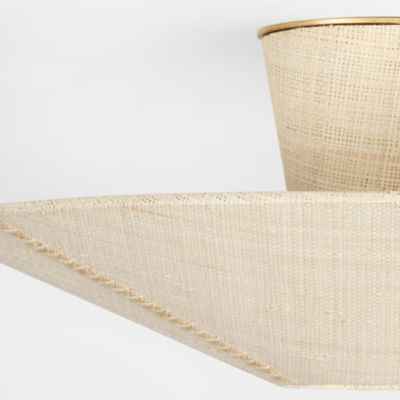 Shown in Gold Leaf finish, detail view, unlit