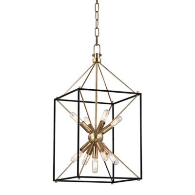 Lawler Burnished Brass Pendant by Visual Comfort Studio