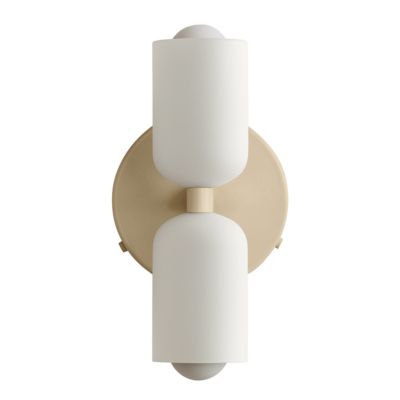 Glass Up Down Wall Sconce