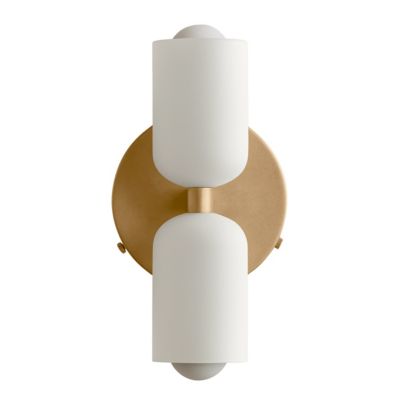 Glass Up Down Wall Sconce