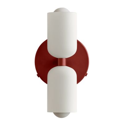 Glass Up Down Wall Sconce