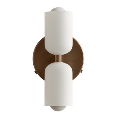 Glass Up Down Wall Sconce