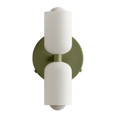 Glass Up Down Wall Sconce