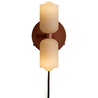 Glass Up Down Wall Sconce