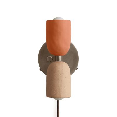 Ceramic Up Down Wall Sconce
