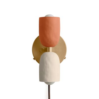 Ceramic Up Down Wall Sconce