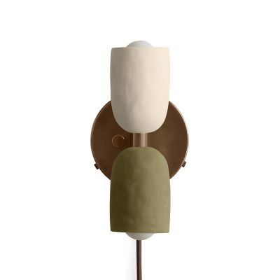 Ceramic Up Down Wall Sconce