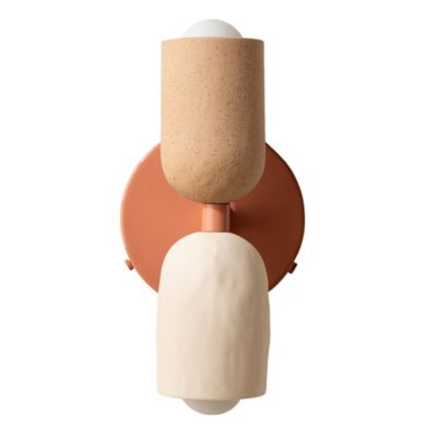 Ceramic Up Down Wall Sconce