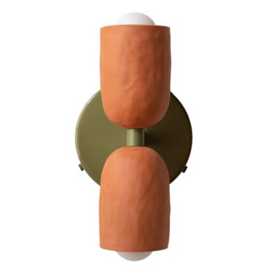 Ceramic Up Down Wall Sconce