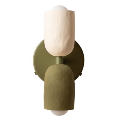 Ceramic Up Down Wall Sconce