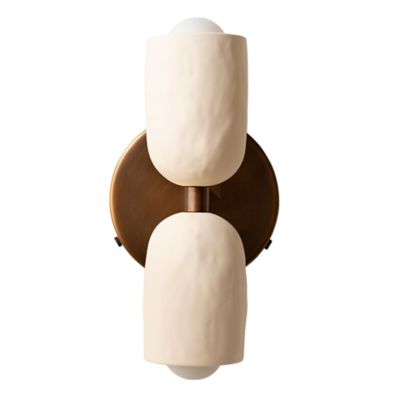Ceramic Up Down Wall Sconce