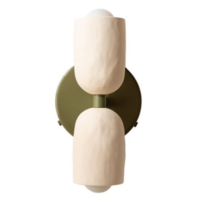 Ceramic Up Down Wall Sconce