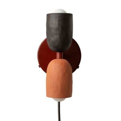 Ceramic Up Down Wall Sconce