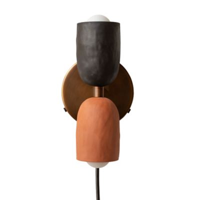 Ceramic Up Down Wall Sconce
