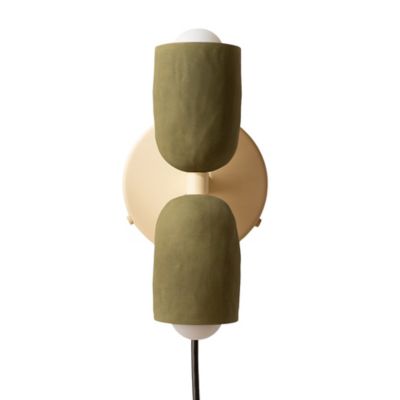 Ceramic Up Down Wall Sconce