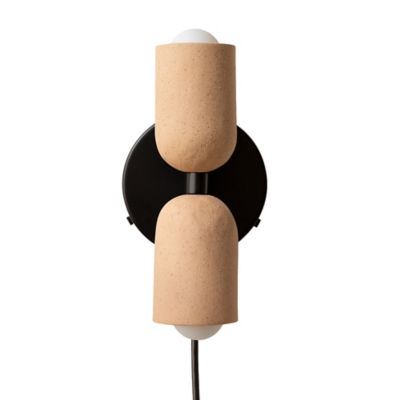 Ceramic Up Down Wall Sconce