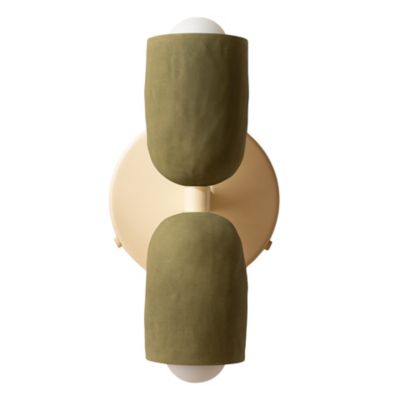 Ceramic Up Down Wall Sconce