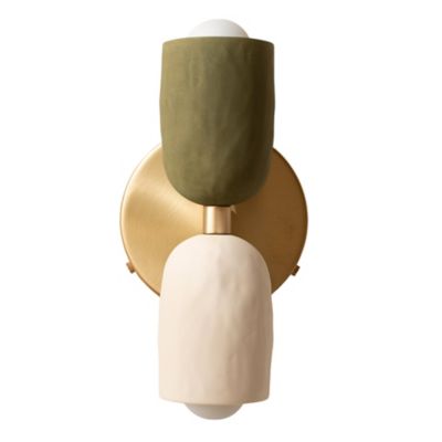 Ceramic Up Down Wall Sconce