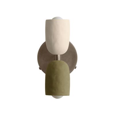 Ceramic Up Down Wall Sconce