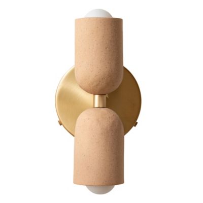 Ceramic Up Down Wall Sconce