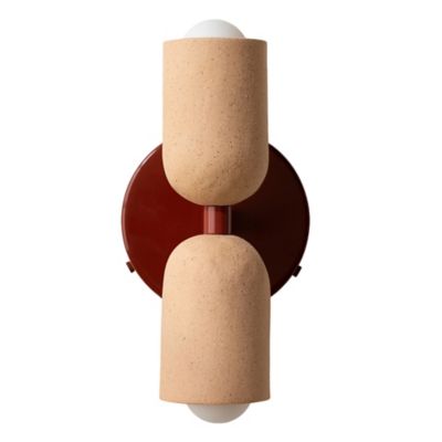Ceramic Up Down Wall Sconce