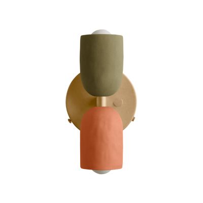 Ceramic Up Down Wall Sconce