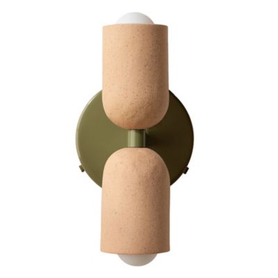 Ceramic Up Down Wall Sconce