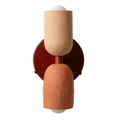 Ceramic Up Down Wall Sconce