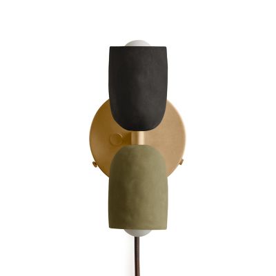 Ceramic Up Down Wall Sconce