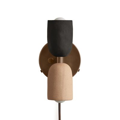 Ceramic Up Down Wall Sconce