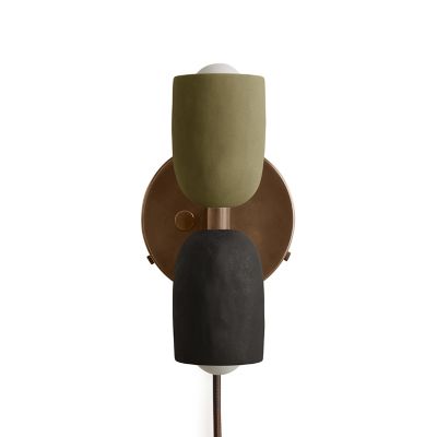Ceramic Up Down Wall Sconce