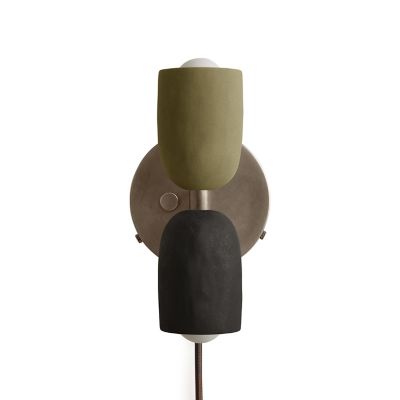 Ceramic Up Down Wall Sconce
