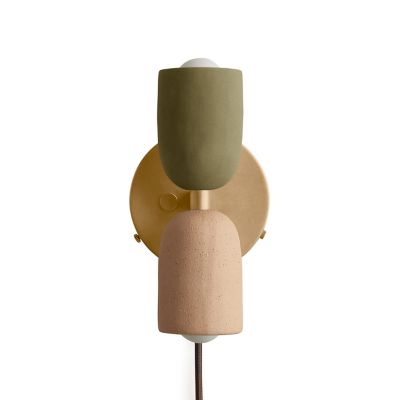 Ceramic Up Down Wall Sconce