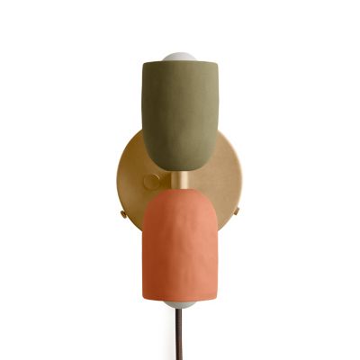 Ceramic Up Down Wall Sconce