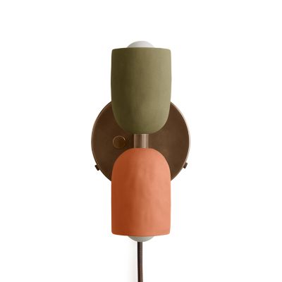 Ceramic Up Down Wall Sconce