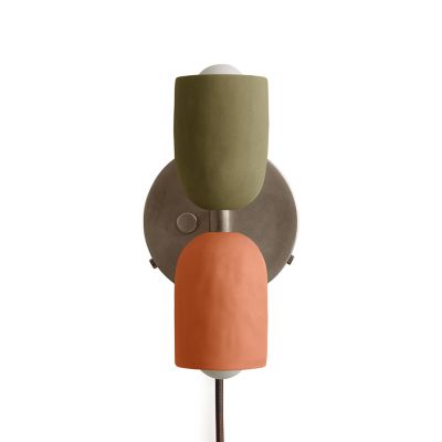 Ceramic Up Down Wall Sconce