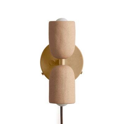 Ceramic Up Down Wall Sconce