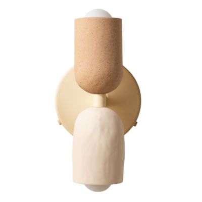 Ceramic Up Down Wall Sconce