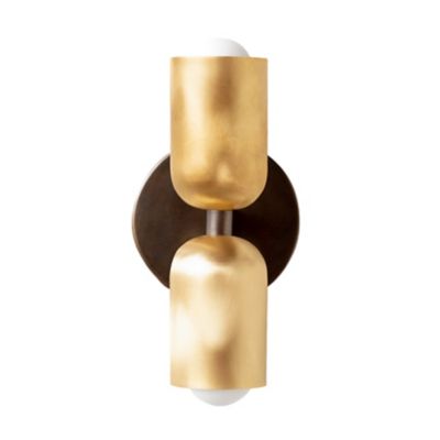 Brass Up Down Slim Wall Sconce