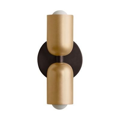 Brass Up Down Slim Wall Sconce