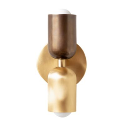 Brass Up Down Slim Wall Sconce