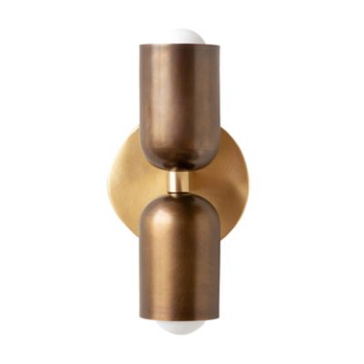 Brass Up Down Slim Wall Sconce