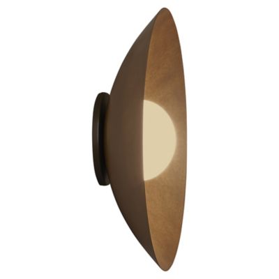 Arundel Orb Brass Slim Wall / Flushmount