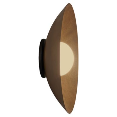 Arundel Orb Brass Slim Wall / Flushmount