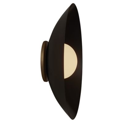 Arundel Orb Brass Slim Wall / Flushmount