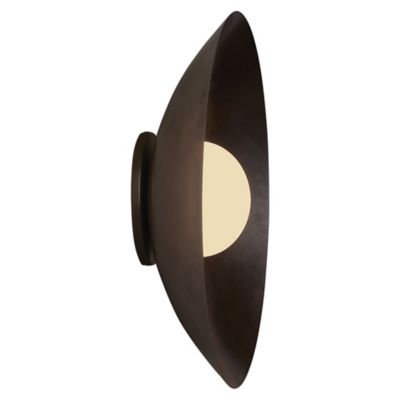 Arundel Orb Brass Slim Wall / Flushmount