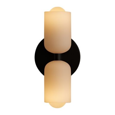 Glass Up Down Sconce, Slim