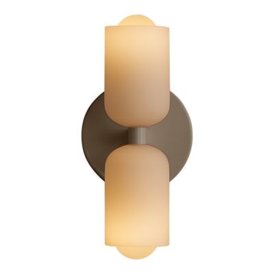 Glass Up Down Sconce, Slim