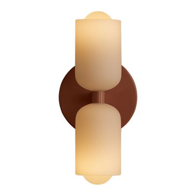 Glass Up Down Sconce, Slim